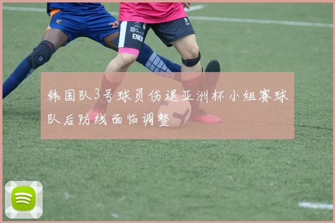 韩国队3号球员伤退亚洲杯小组赛球队后防线面临调整